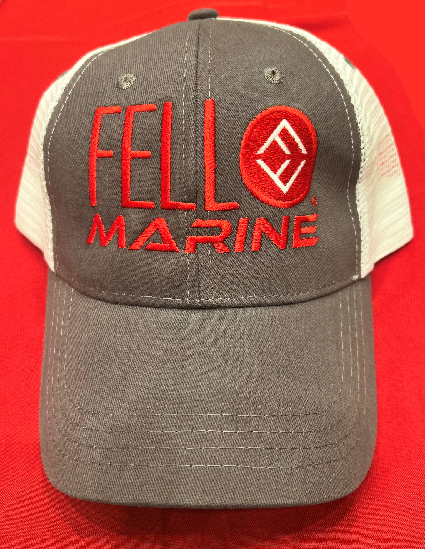 Fell Marine Mesh Baseball Cap (Grey)